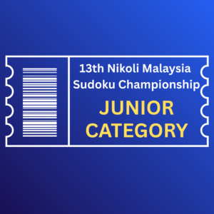 Sudoku Championship - Junior [Malaysians Only]