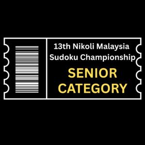 Sudoku Championship – Senior [Foreigners]