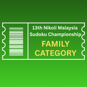 Sudoku Championship – Family [Malaysians Only]